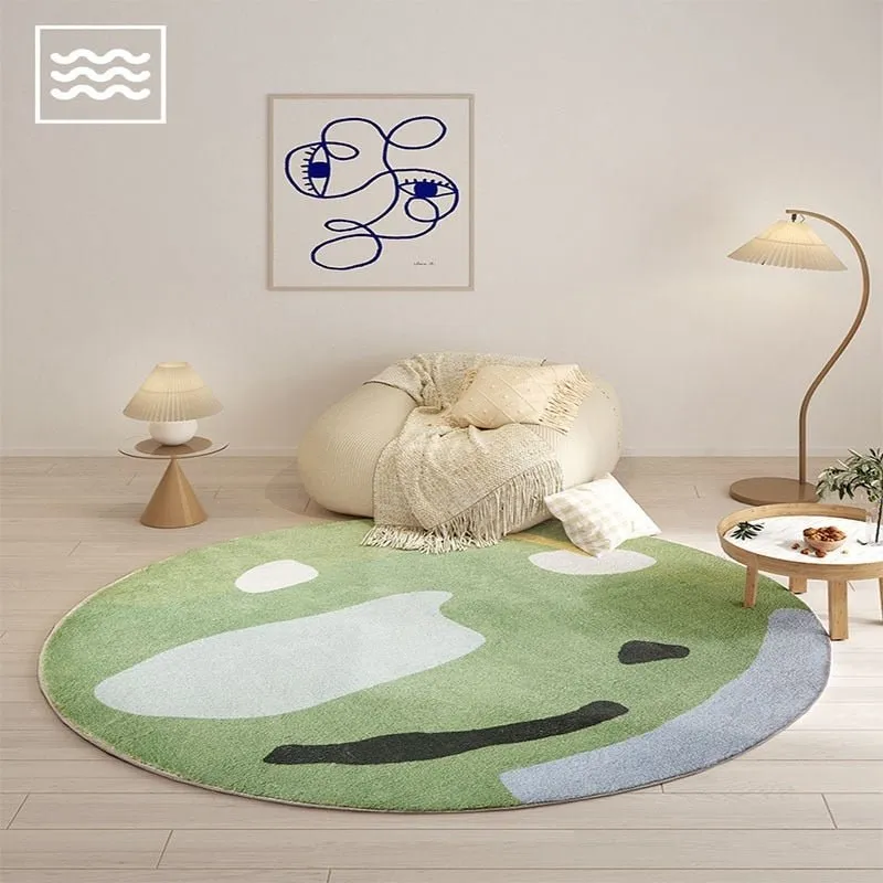 Modern Soft Round Carpet