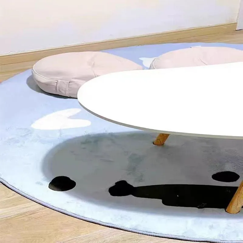 Modern Soft Round Carpet
