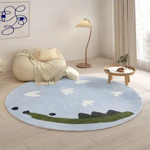 Modern Soft Round Carpet