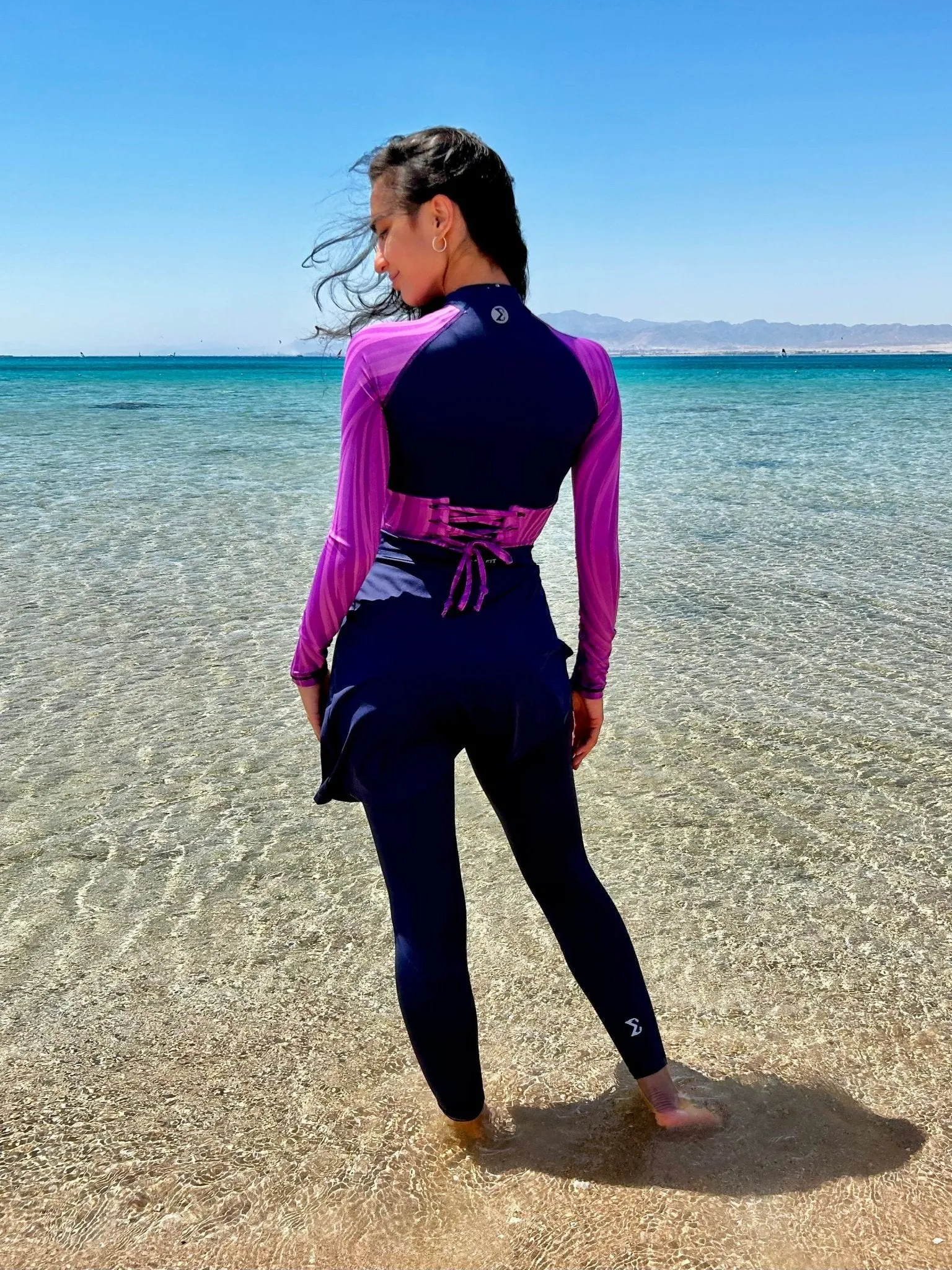 Moon Indigo Aqua Burkini Set