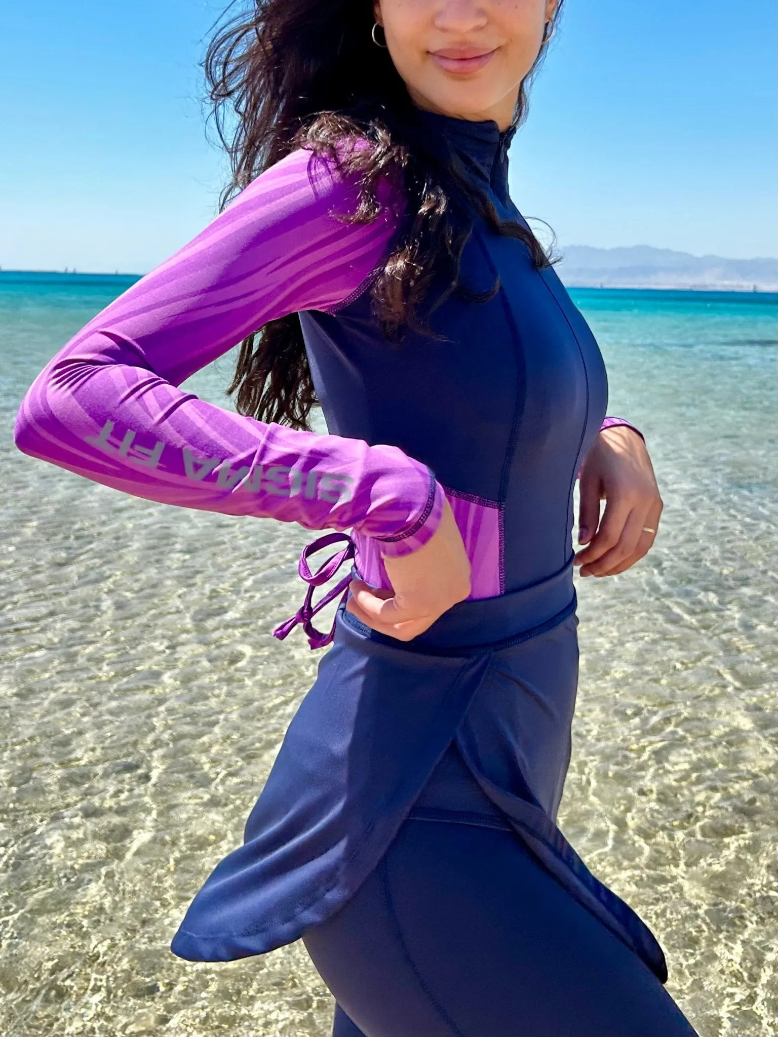 Moon Indigo Aqua Burkini Set