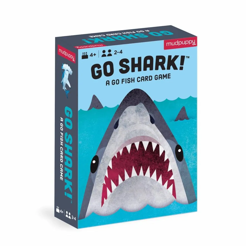Mudpuppy Card Game - Go Shark! (Go Fish)