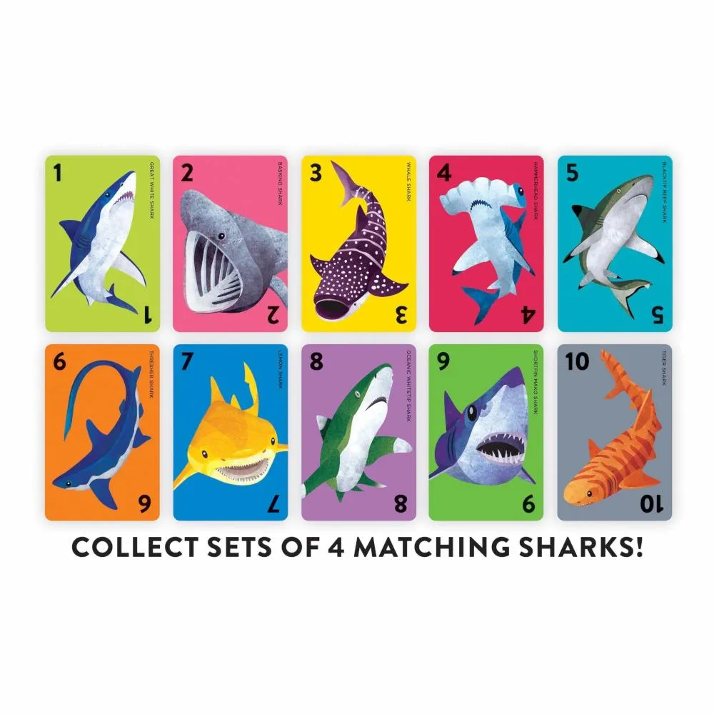 Mudpuppy Card Game - Go Shark! (Go Fish)