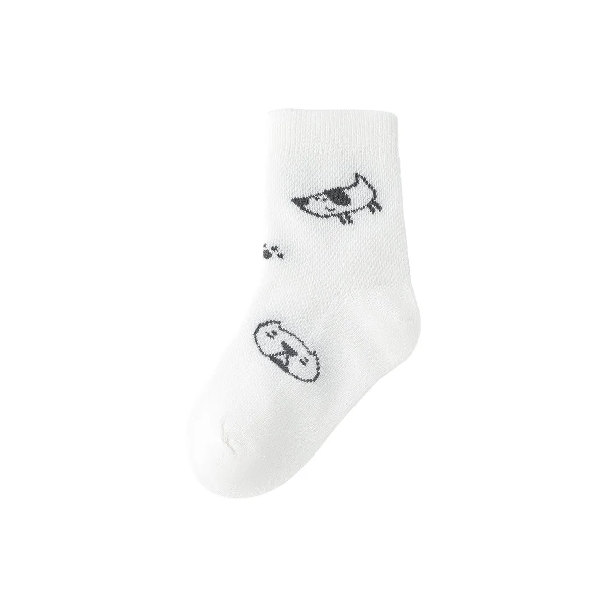 My Best Friend Thin Mesh Breathable Boy 5pcs Crew Socks Set