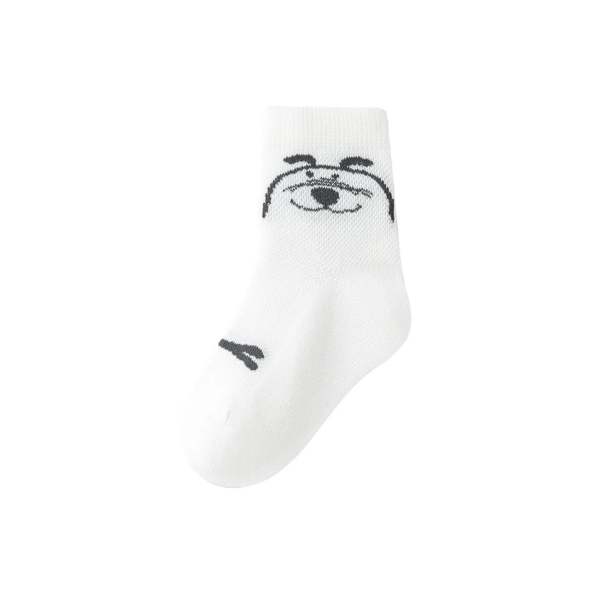 My Best Friend Thin Mesh Breathable Boy 5pcs Crew Socks Set