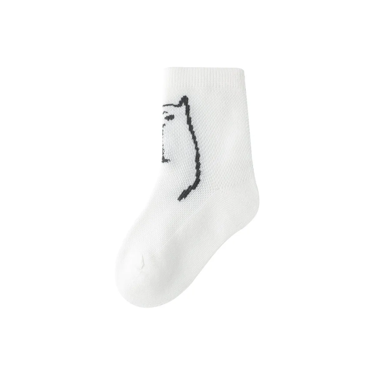 My Best Friend Thin Mesh Breathable Boy 5pcs Crew Socks Set