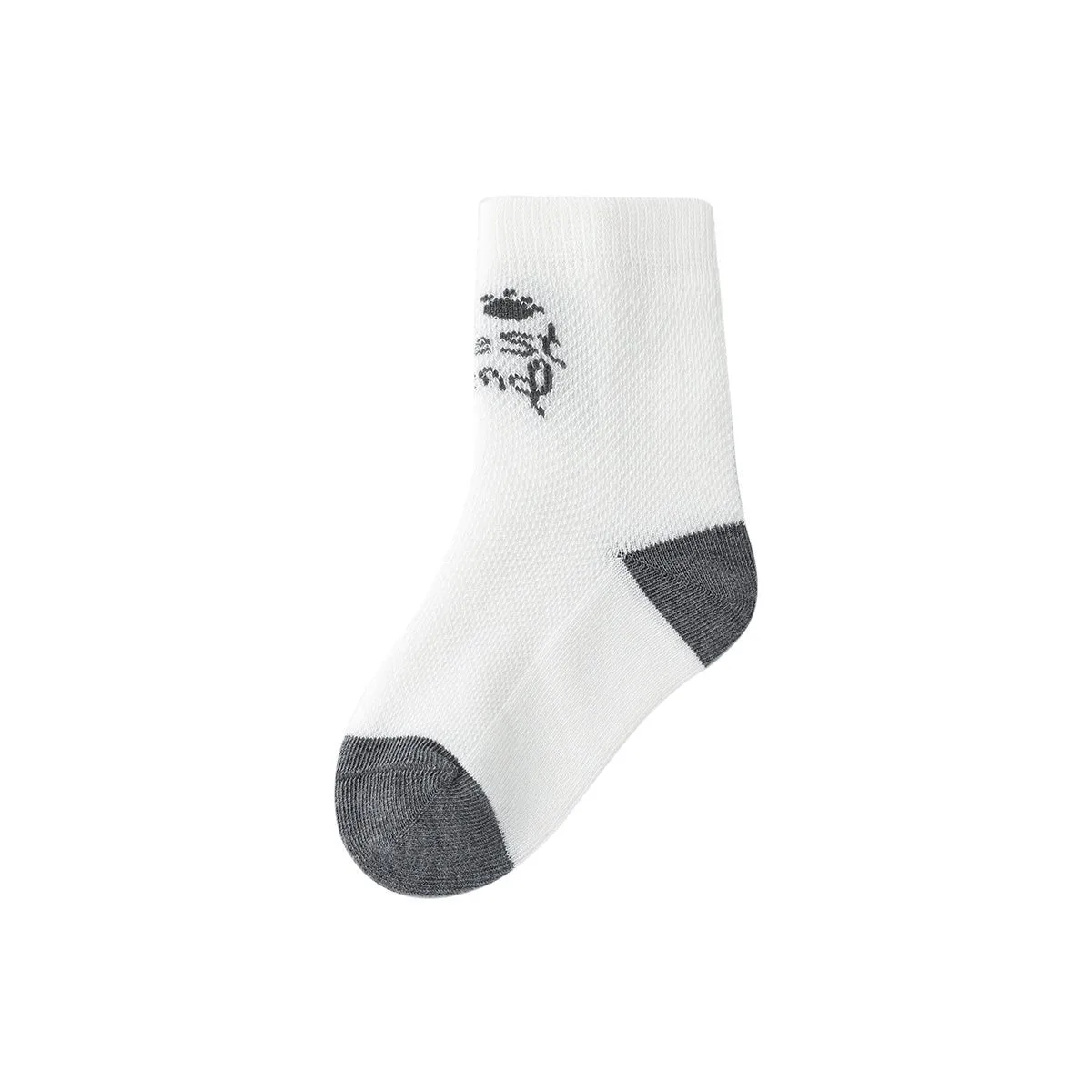 My Best Friend Thin Mesh Breathable Boy 5pcs Crew Socks Set