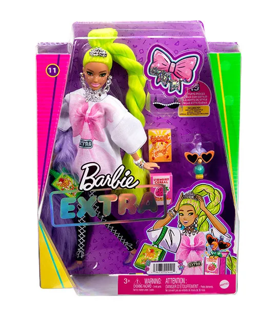 Neon Green Hair Doll