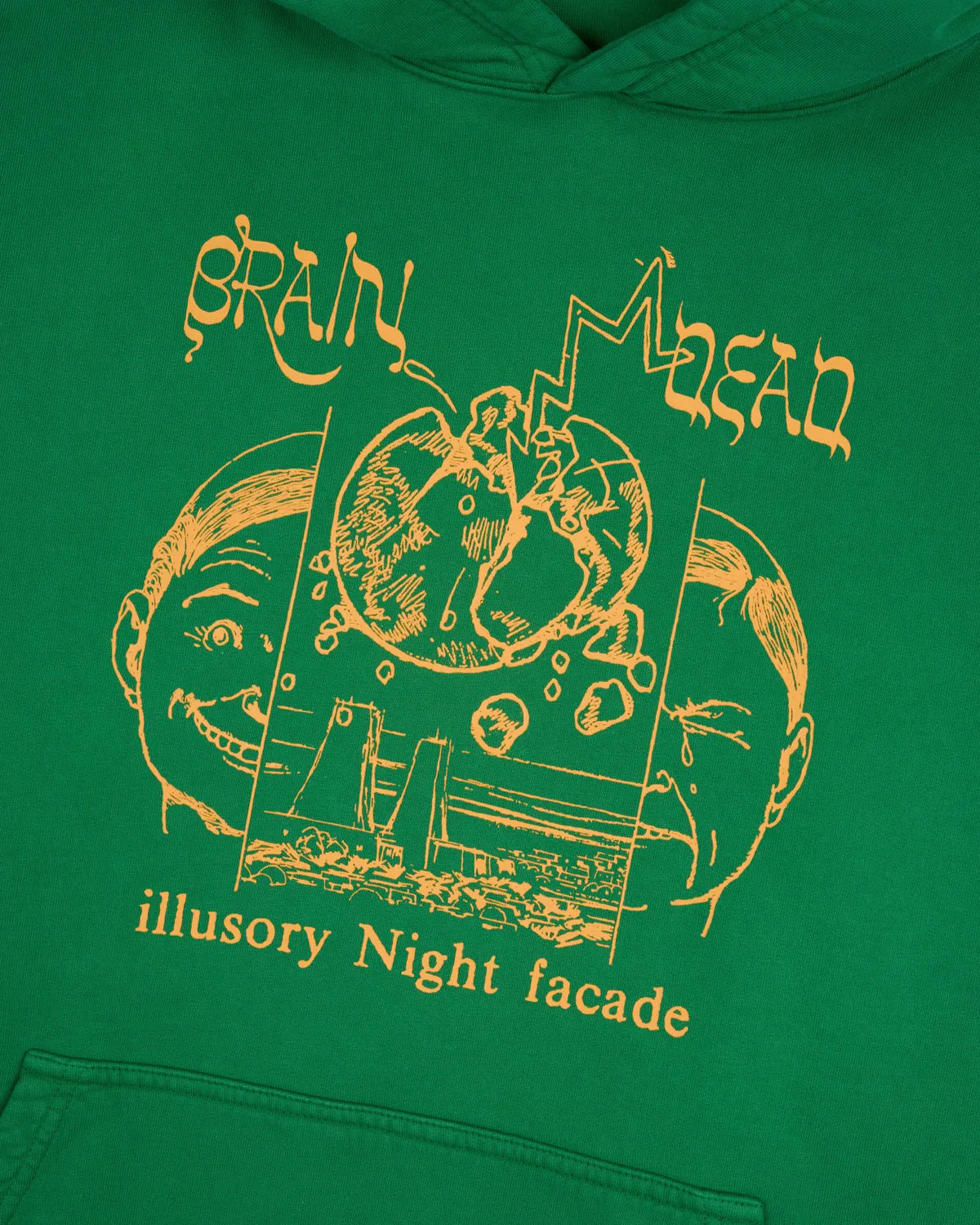 Night Facade Hoodie - Green
