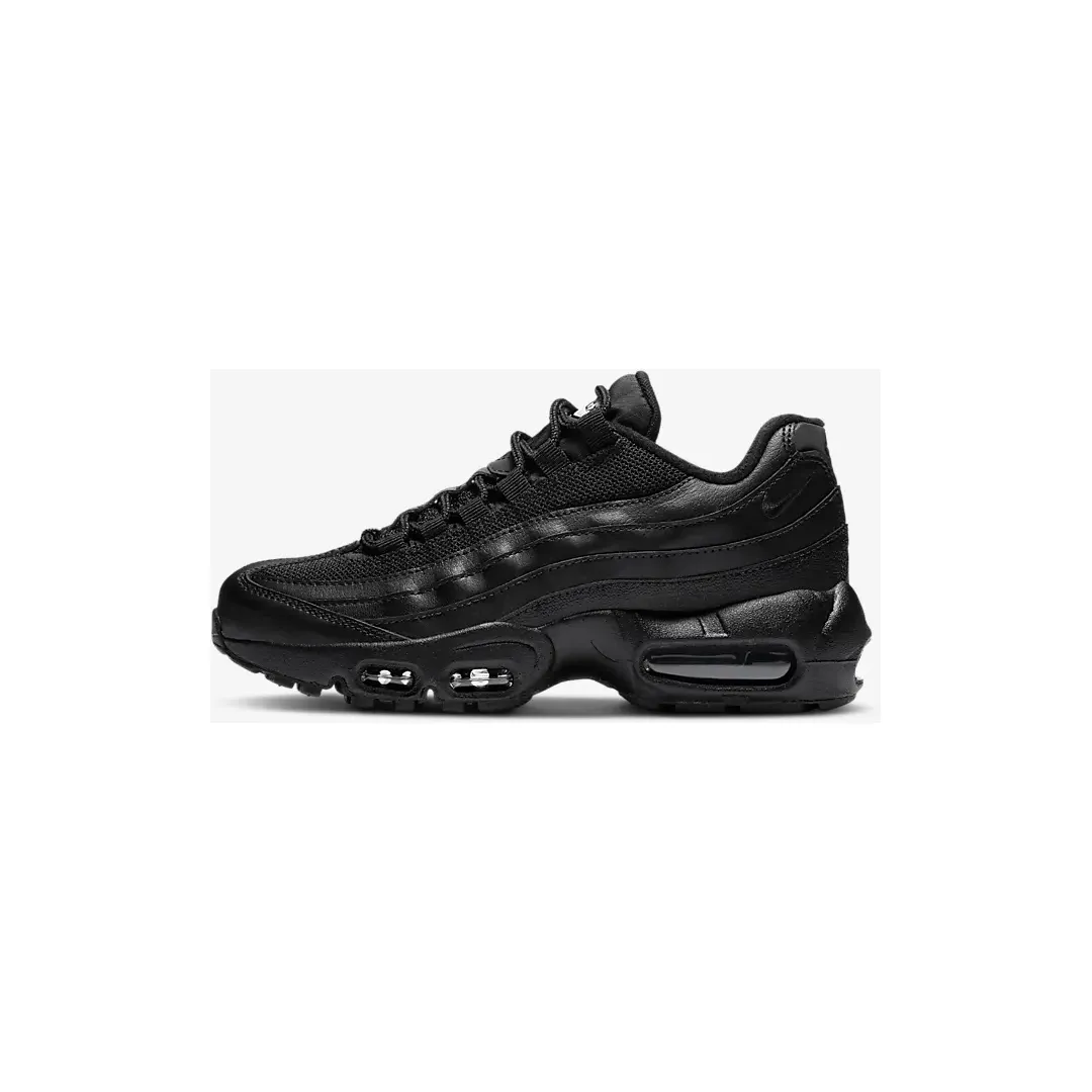 Nike Kid's Air Max 95 Recraft Shoes - Black / White