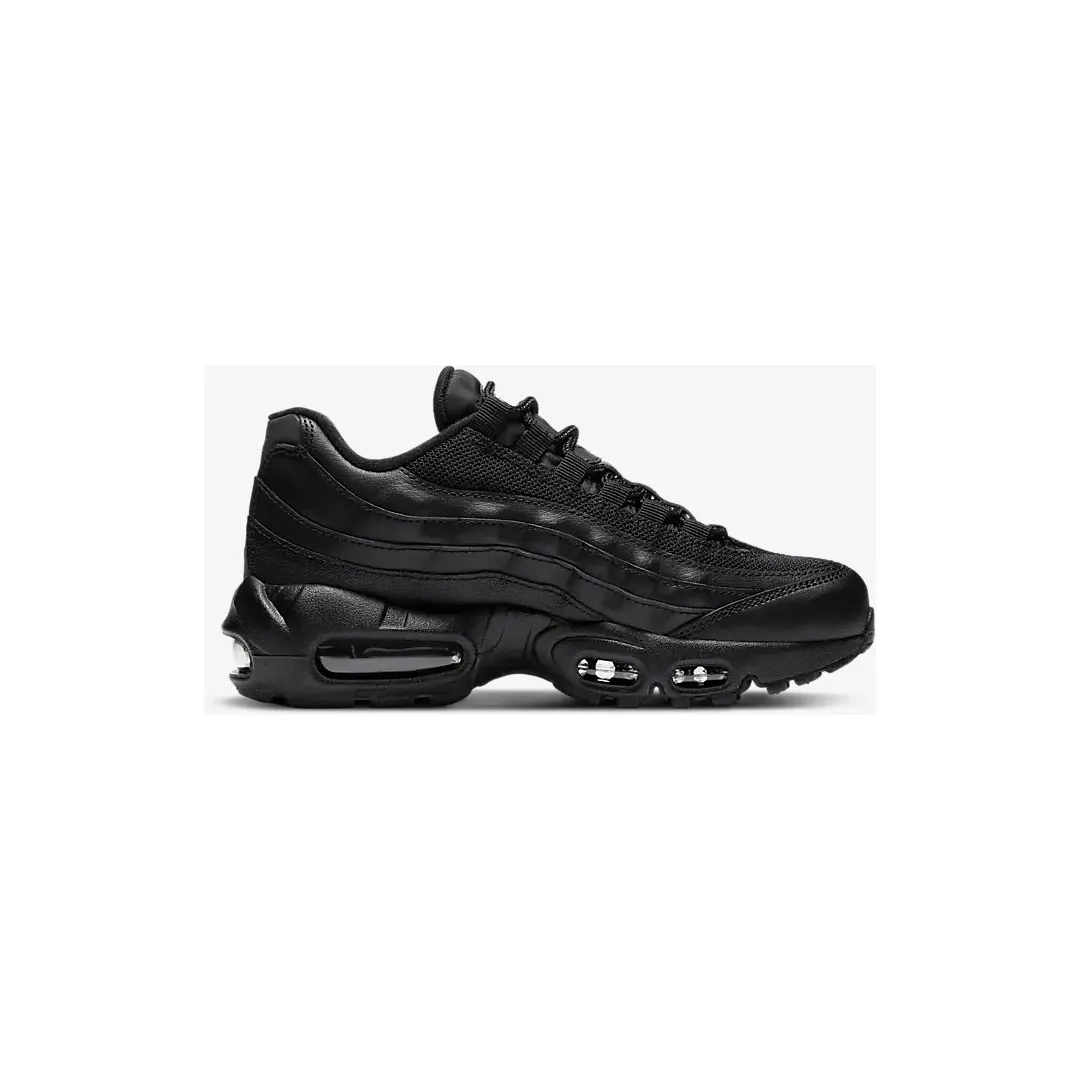 Nike Kid's Air Max 95 Recraft Shoes - Black / White