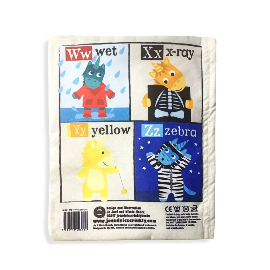 Nursery Times Crinkly Newspaper - Unicorns