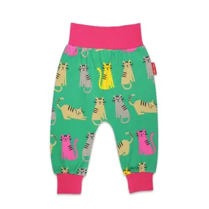 Organic Kitten Print Yoga Pants