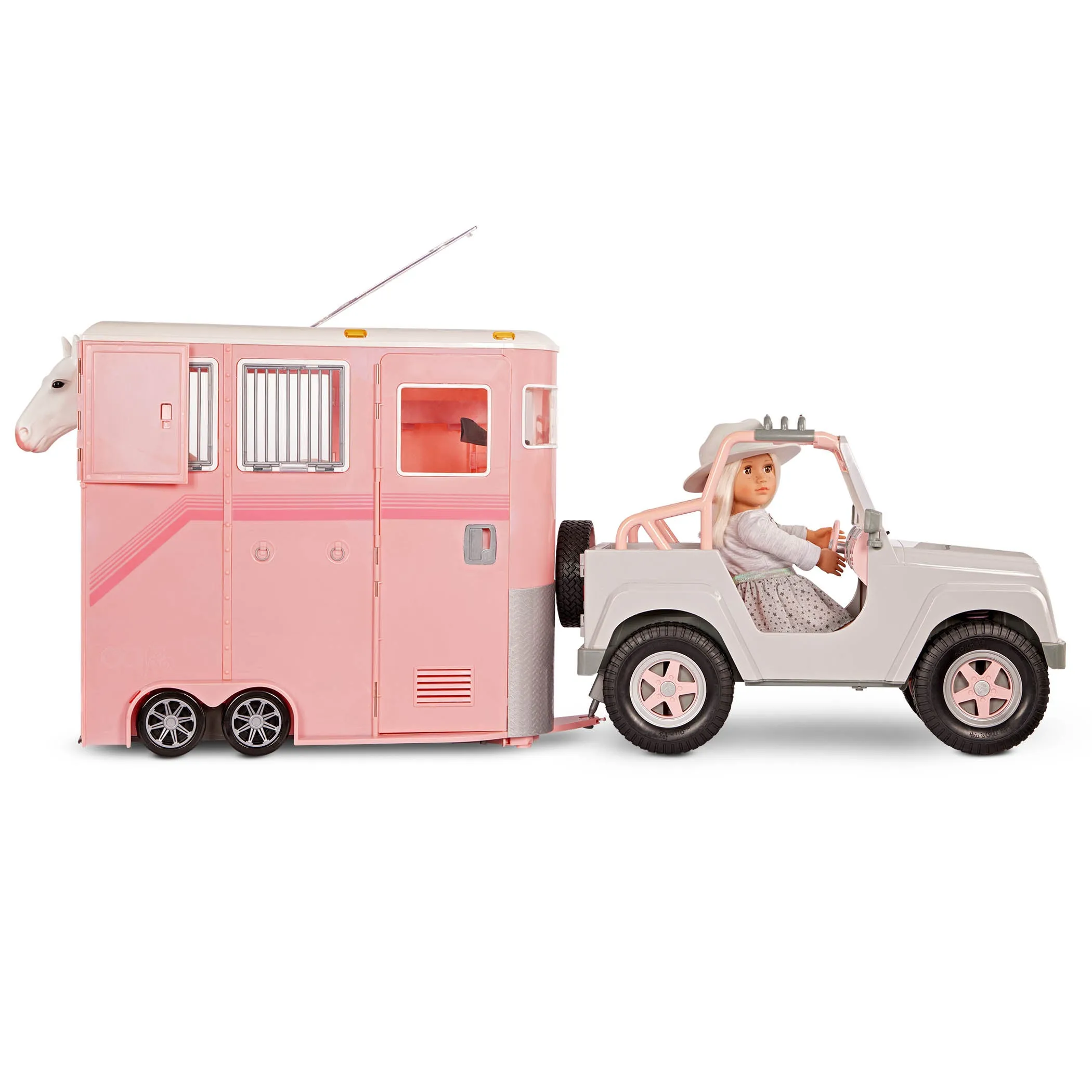 Our Generation Mane to Travel Horse Trailer Set