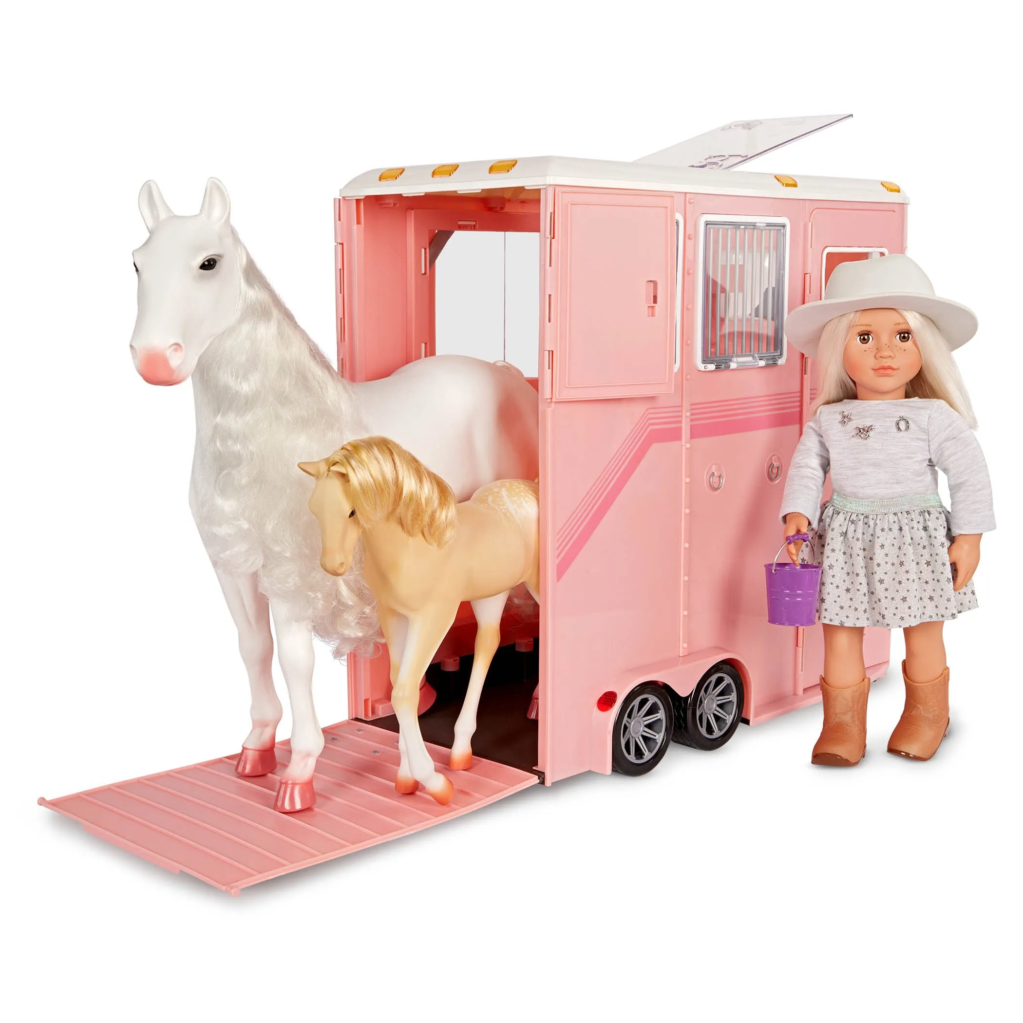 Our Generation Mane to Travel Horse Trailer Set