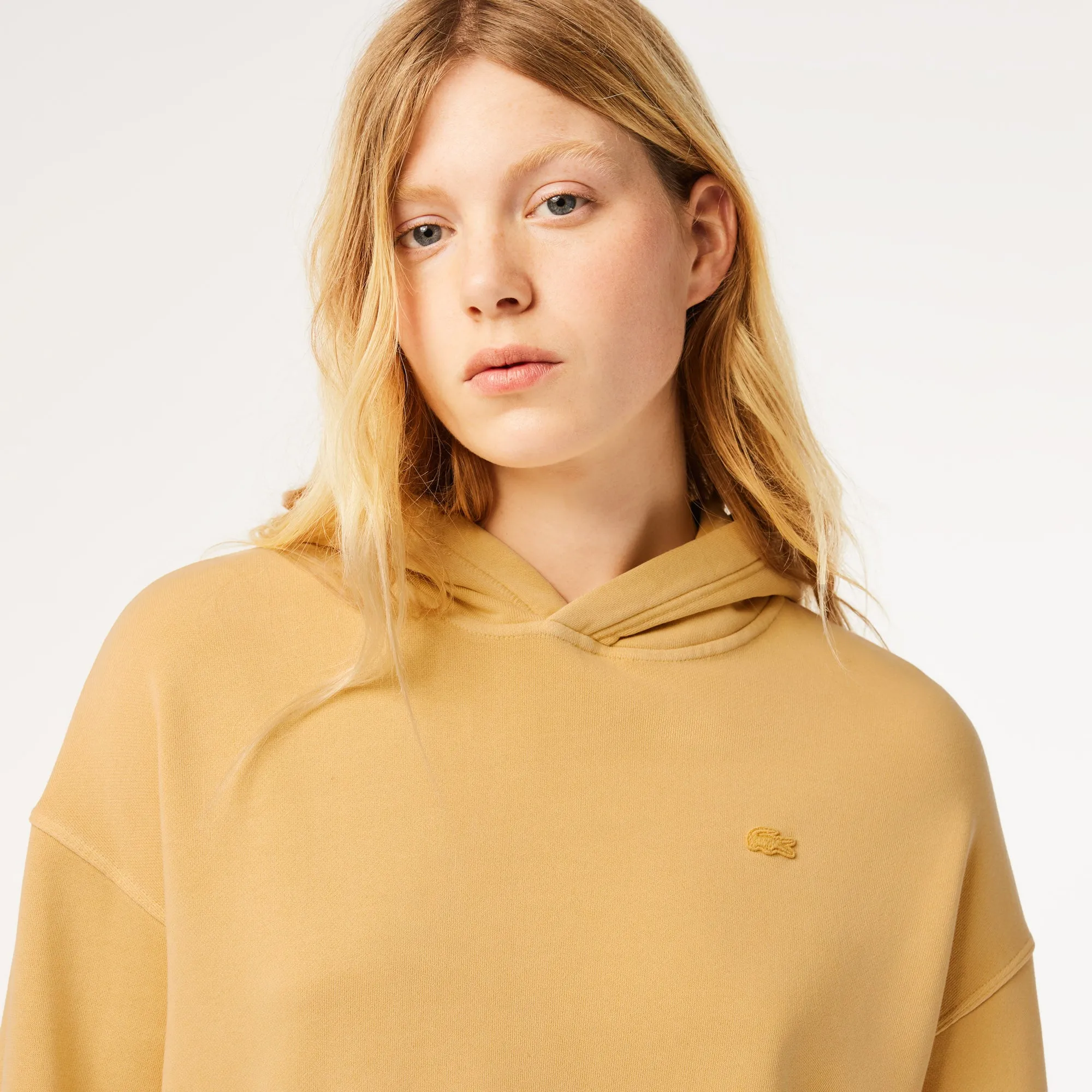 Oversized Natural Dyed Fleece Hoodie