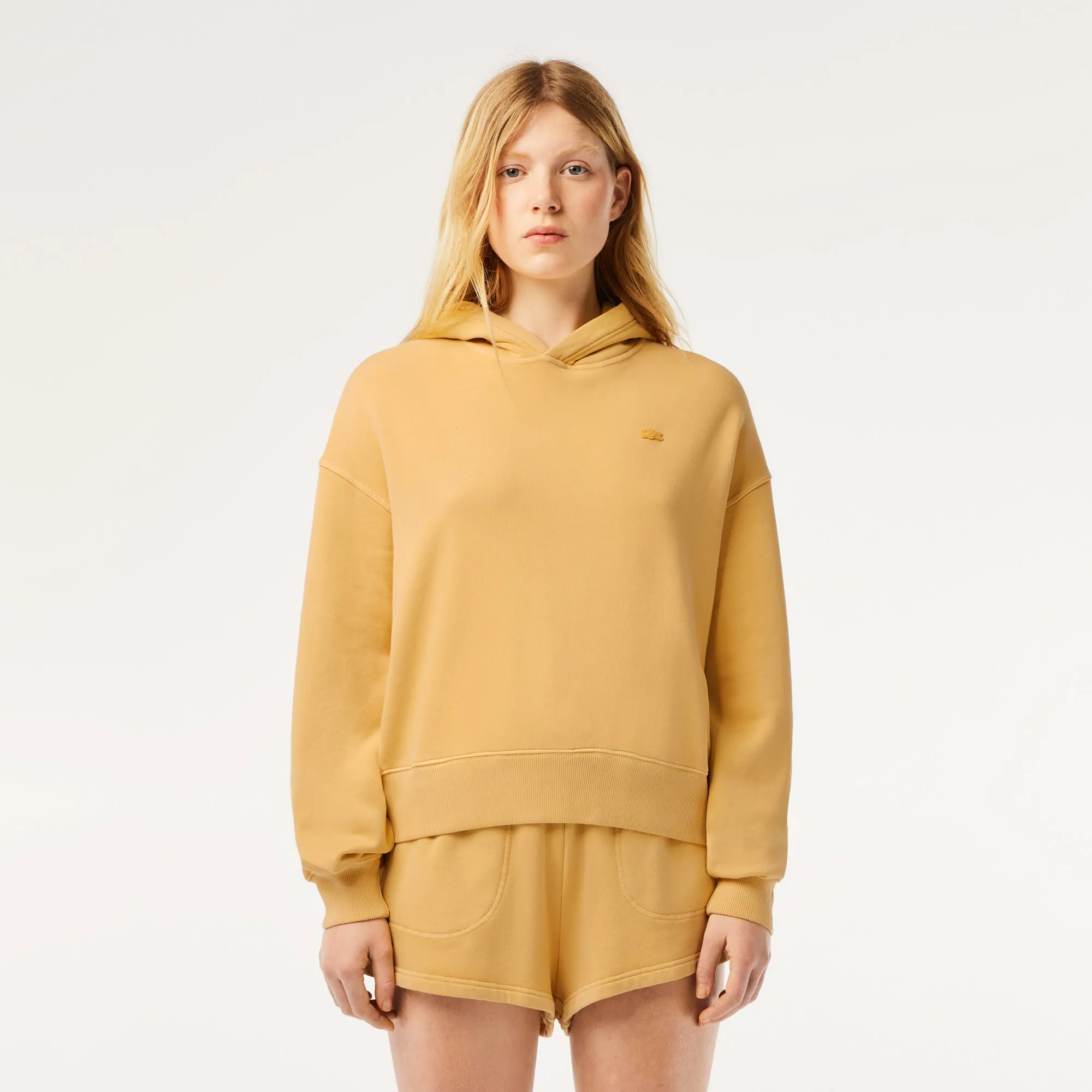 Oversized Natural Dyed Fleece Hoodie