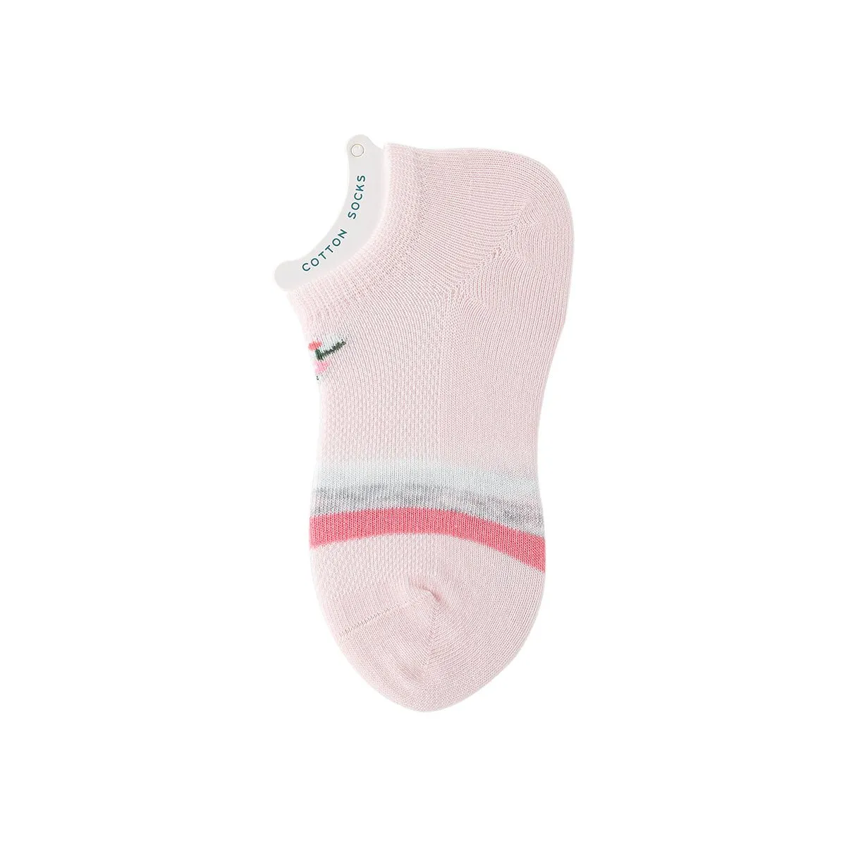 Petals Falling Thin Mesh Breathable Girl 5pcs Ankle Socks Set