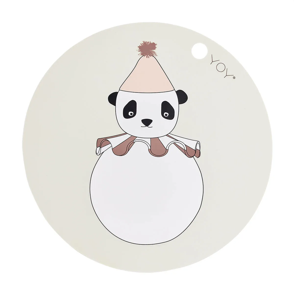 Placemat Panda Pompom