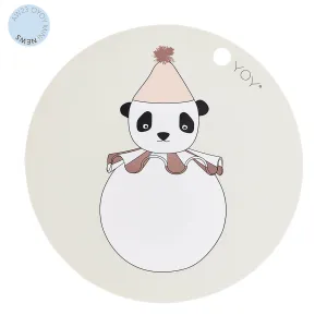 Placemat Panda Pompom