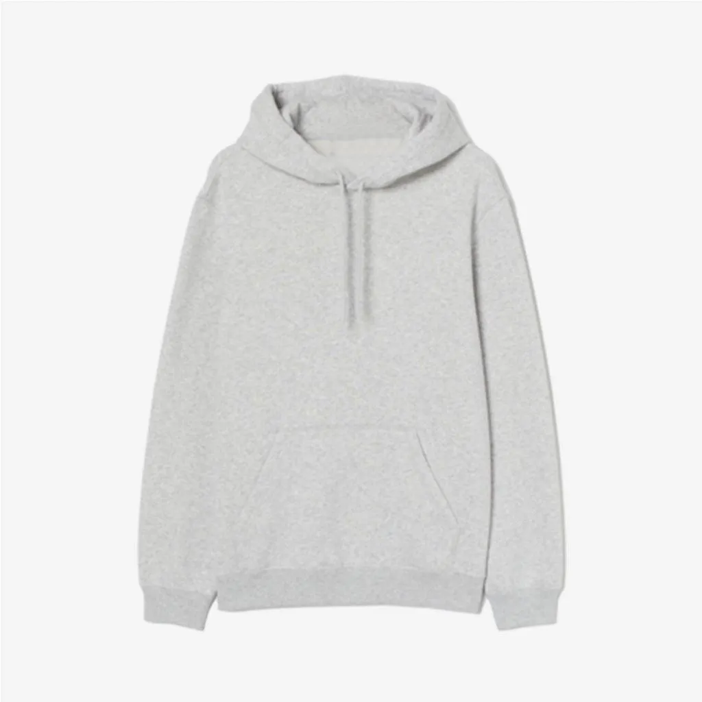 Plain Heather Gray Hoodie