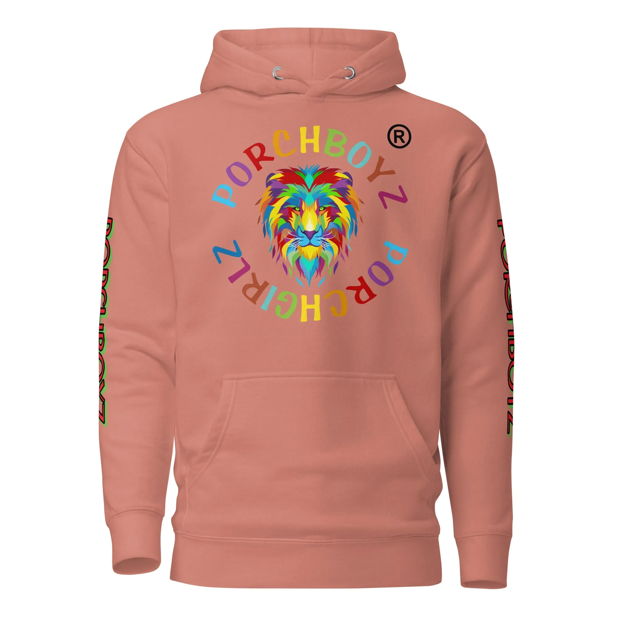 Porcsboyz Porchgirlz "PORCHBOYZ" Trademark Unisex Hoodie
