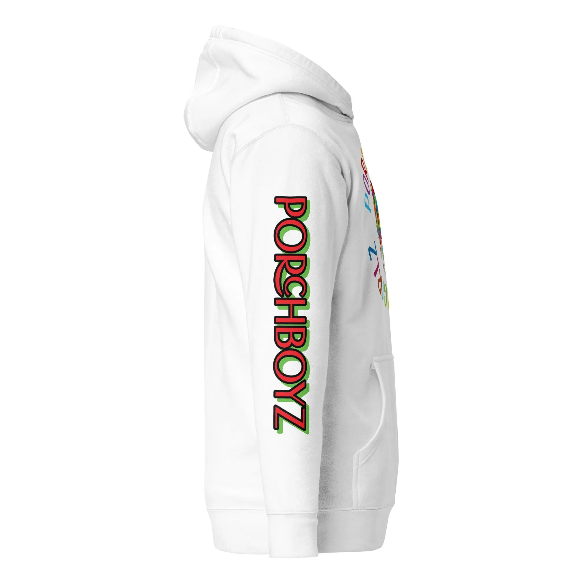 Porcsboyz Porchgirlz "PORCHBOYZ" Trademark Unisex Hoodie