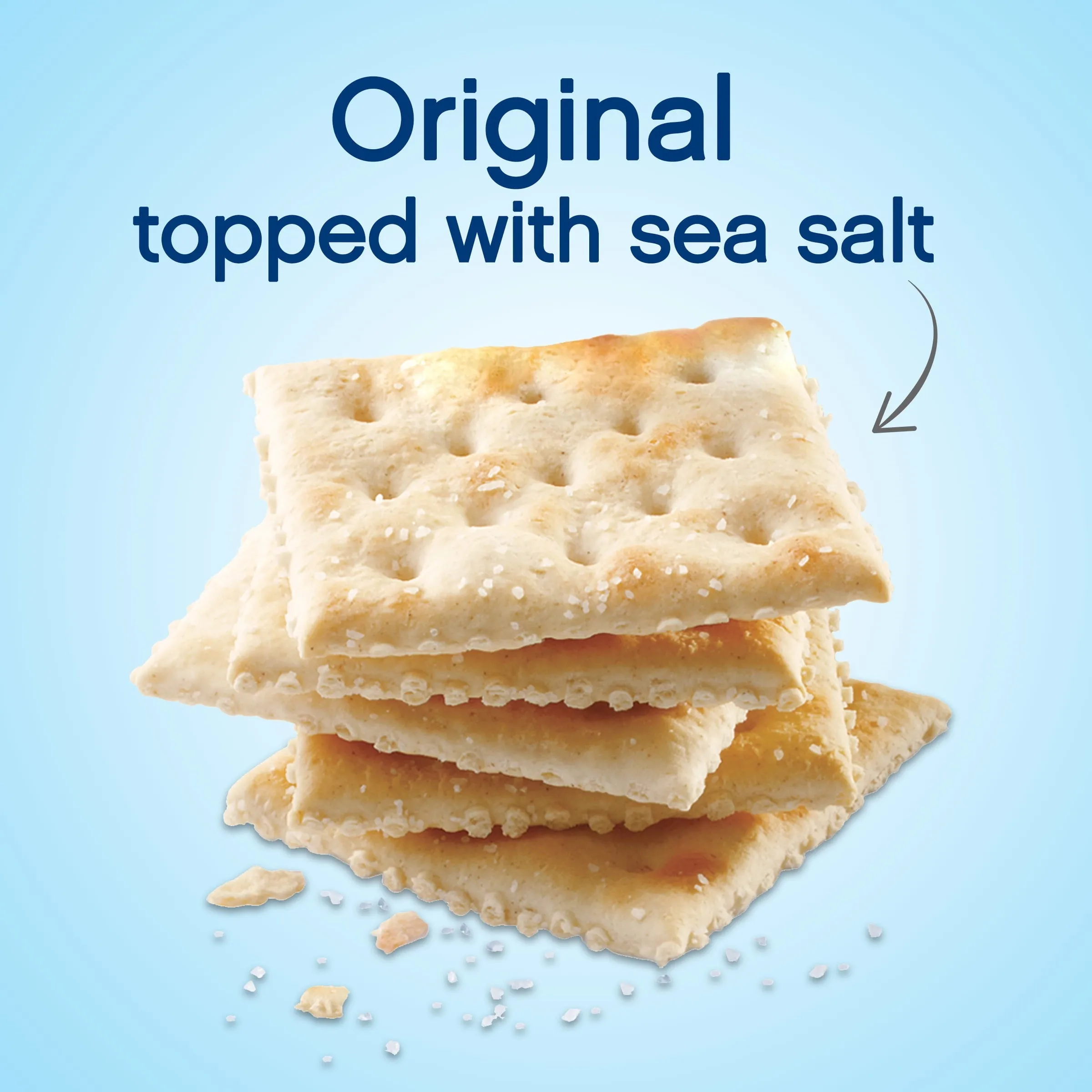 Premium Original Fresh Stacks Saltine Crackers, 13.6 oz