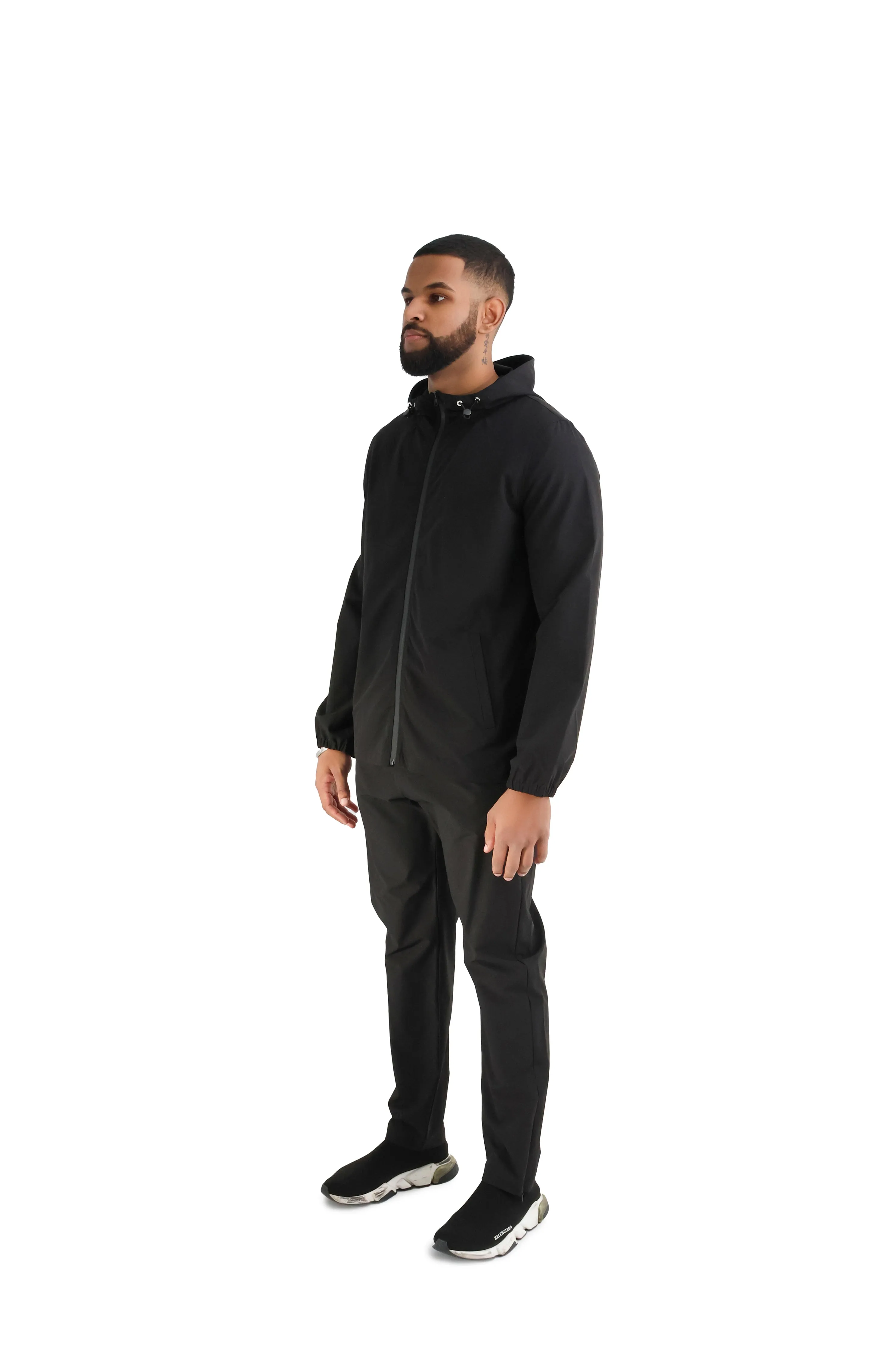 Premium Technical Windbreaker Jacket