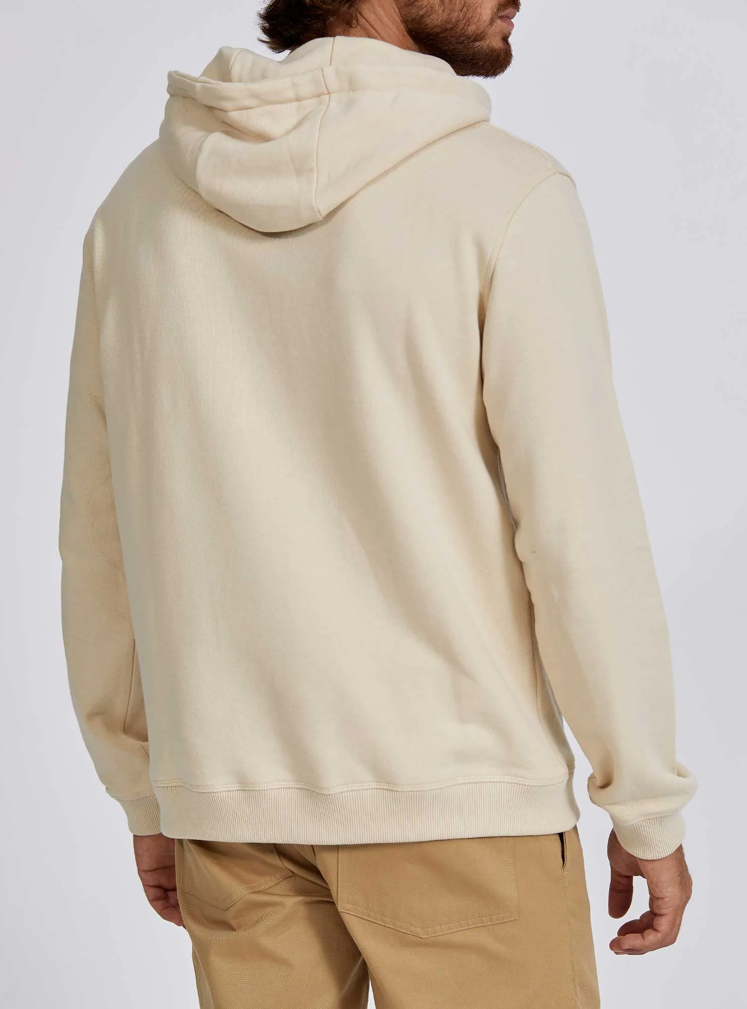 REGULAR HOODIE WITH FRONT PRINT