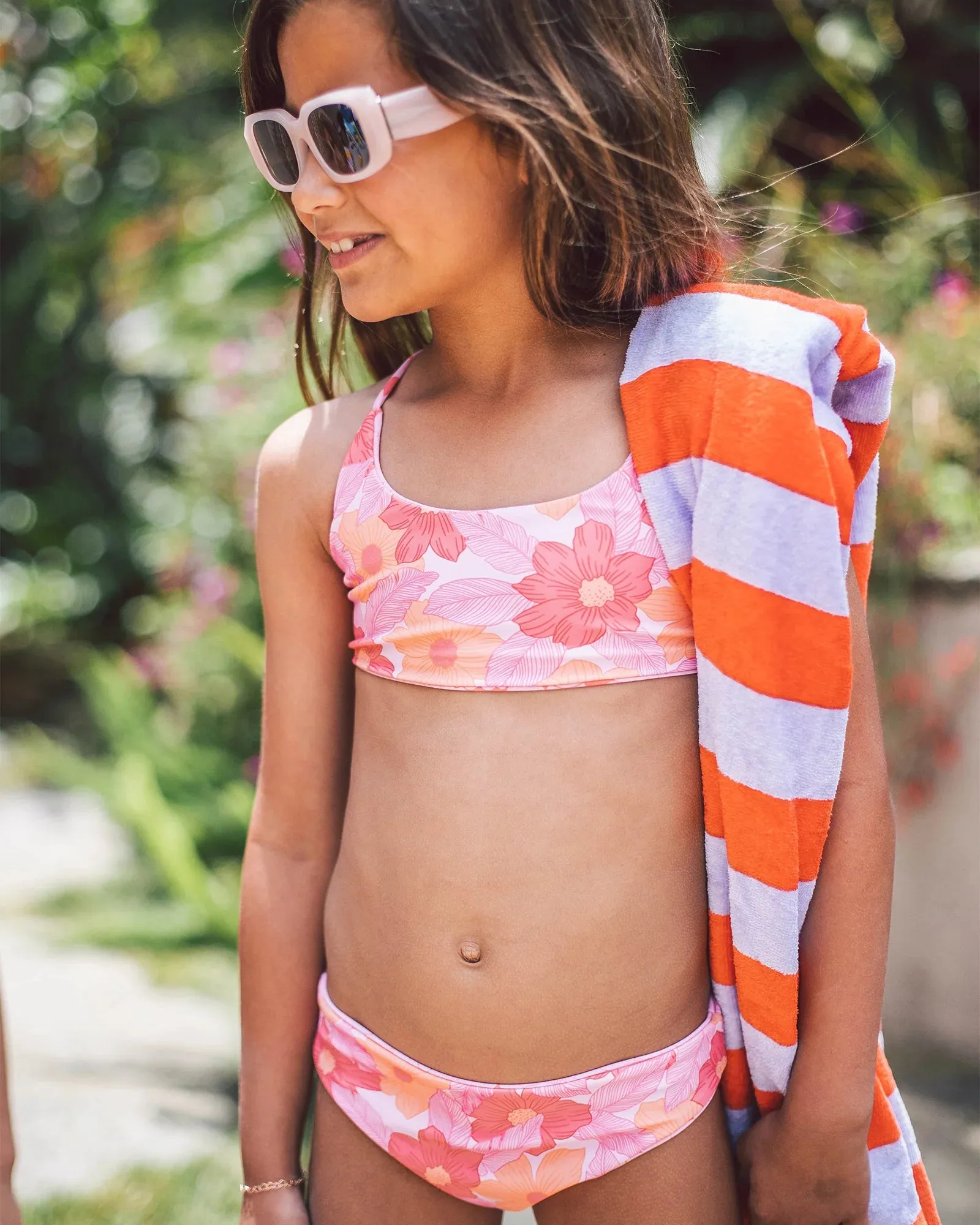 REVERSIBLE 4 Way Waverly Bikini in Swept Away Floral