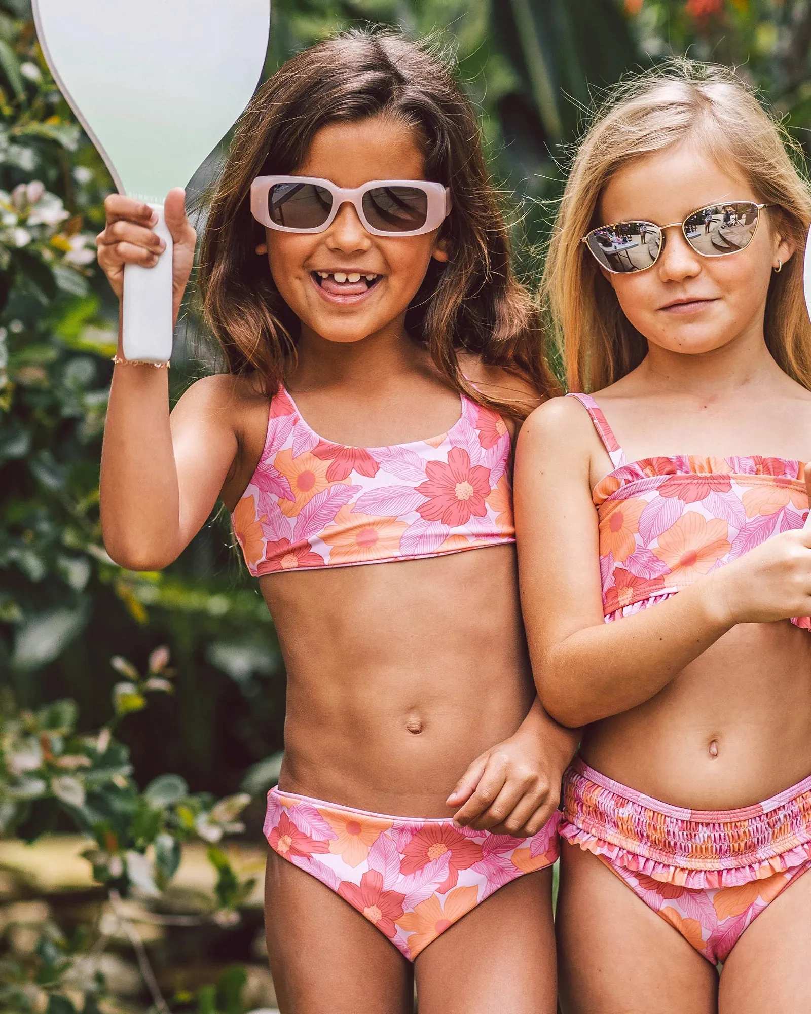 REVERSIBLE 4 Way Waverly Bikini in Swept Away Floral