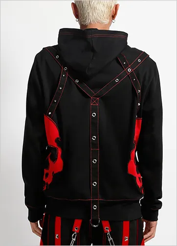SCARE HOODY RED
