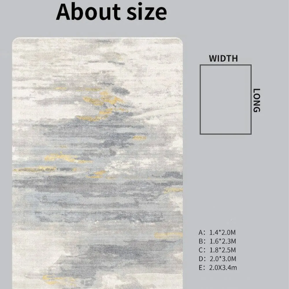 Simple Abstract Living Room Rug