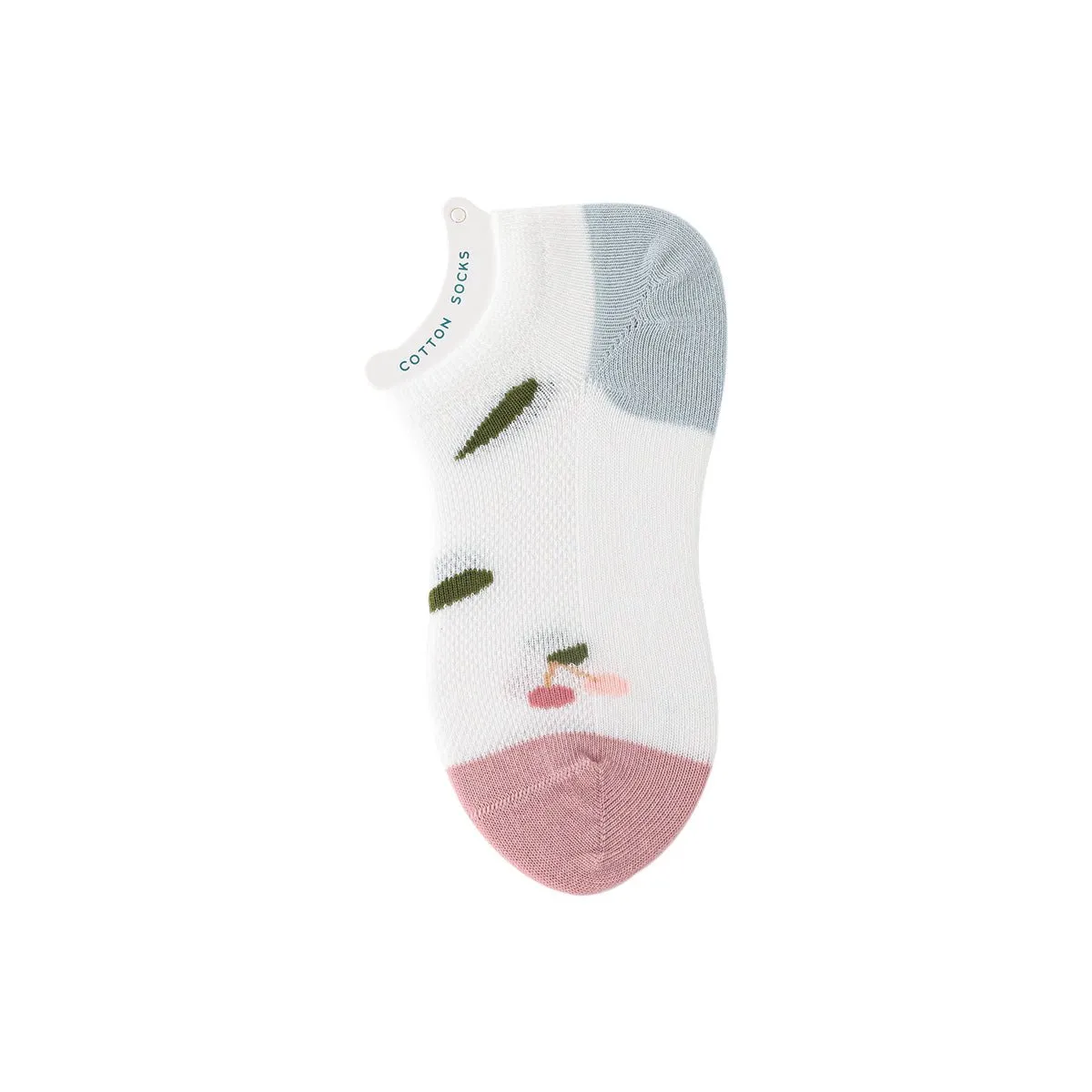 Soft Day Thin Mesh Breathable Girl 5pcs Ankle Socks Set