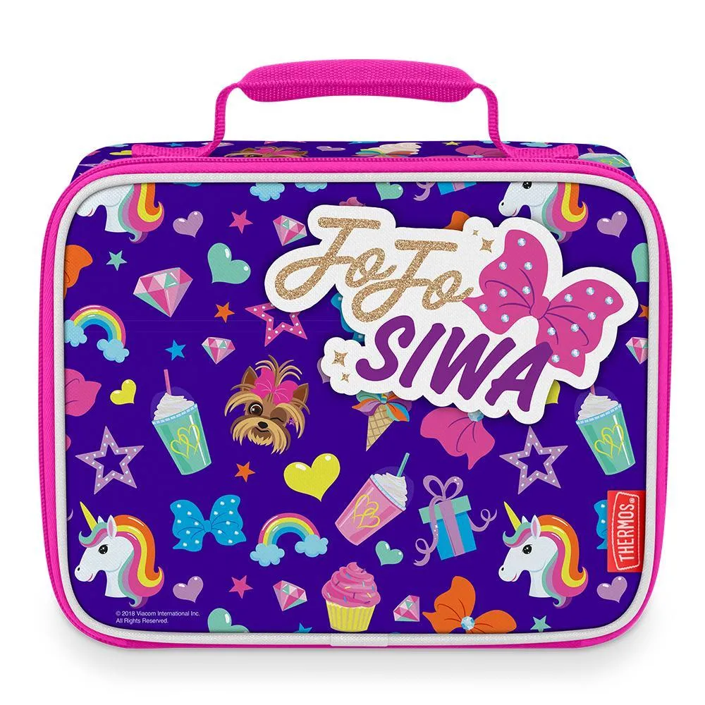 JoJo Siwa Soft Lunch Box – Fun and Colorful Insulated Lunch Bag for Kids