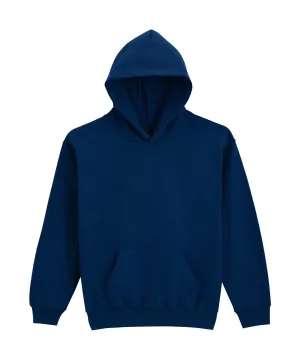Softstyle midweight fleece youth hoodie | Navy