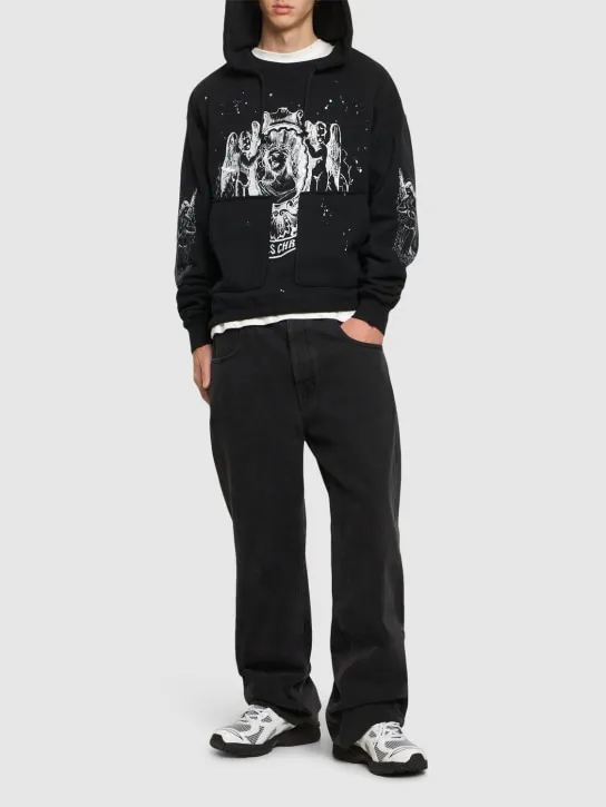 Someit   M16 vintage cotton hoodie 