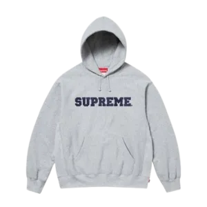 Supreme Collegiate Hoodie 'Heather Grey'