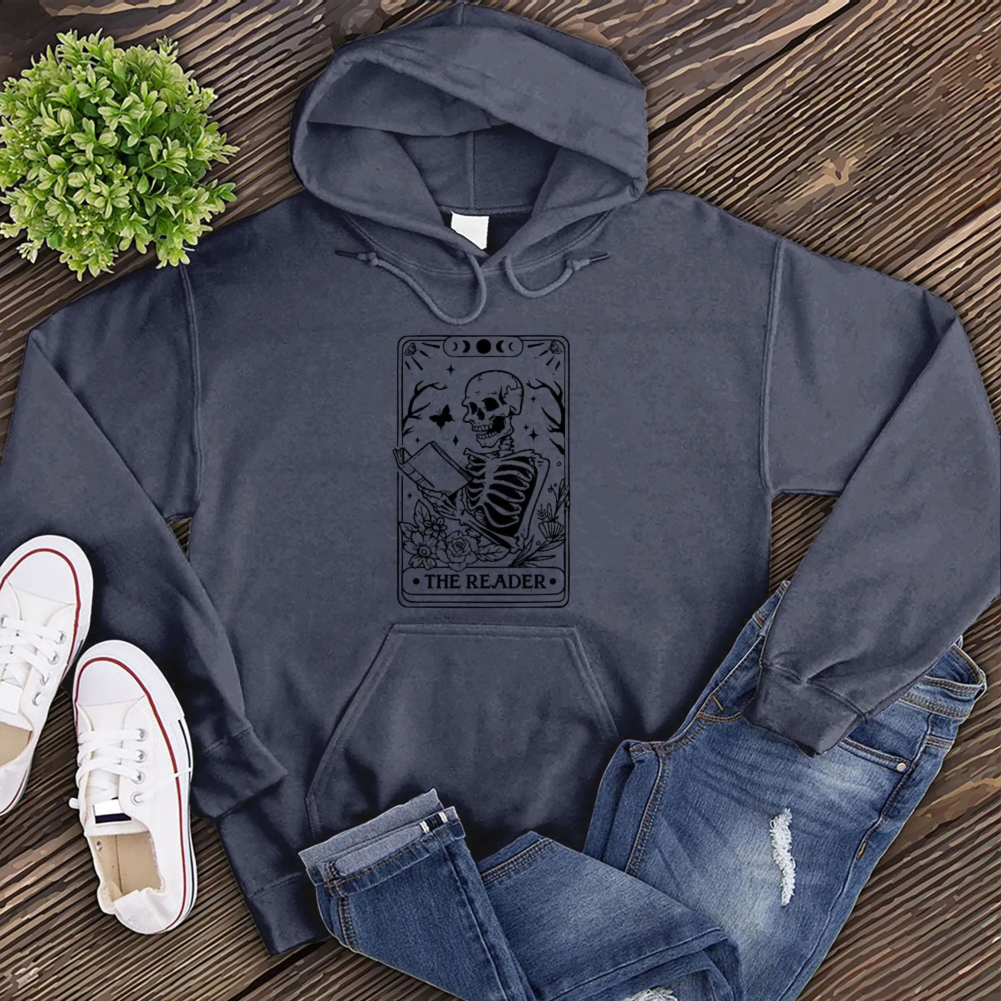 The Reader Tarot Card Hoodie
