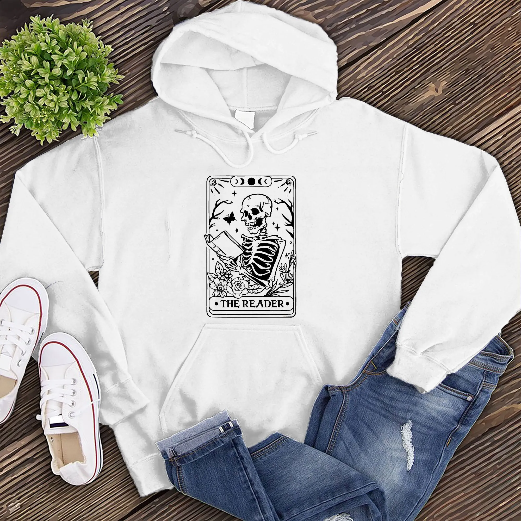 The Reader Tarot Card Hoodie