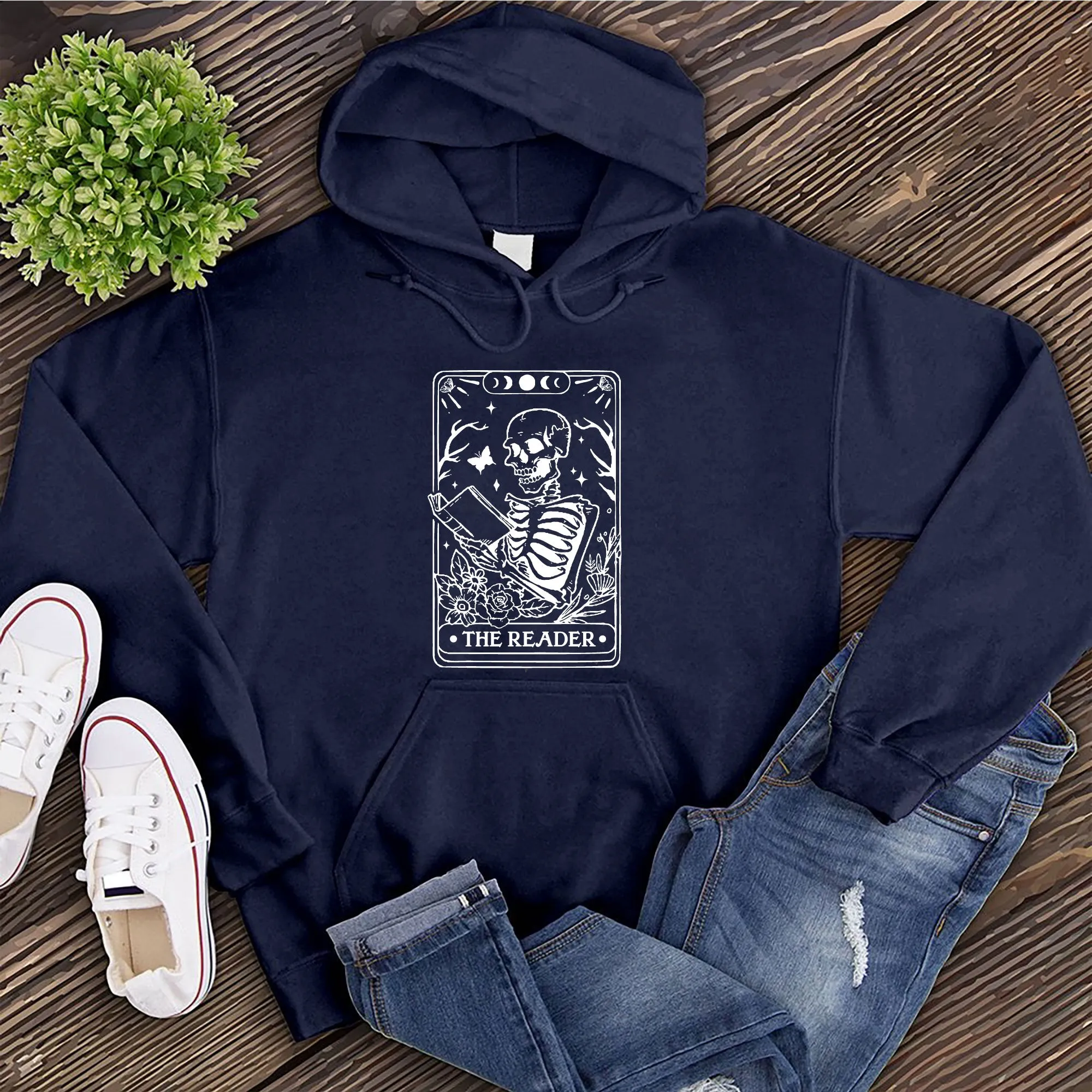 The Reader Tarot Card Hoodie