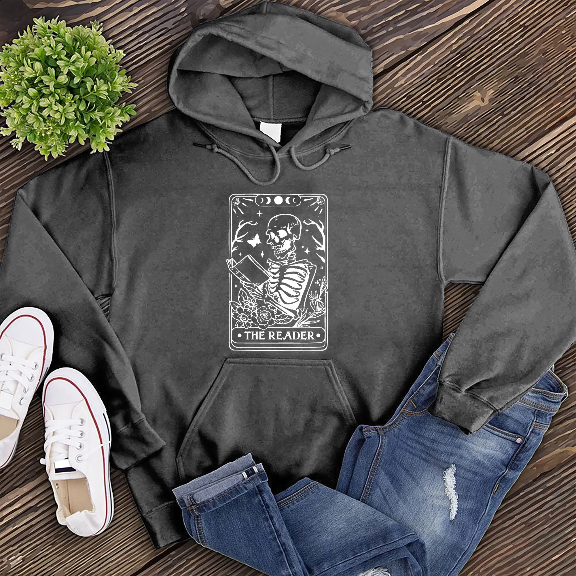 The Reader Tarot Card Hoodie