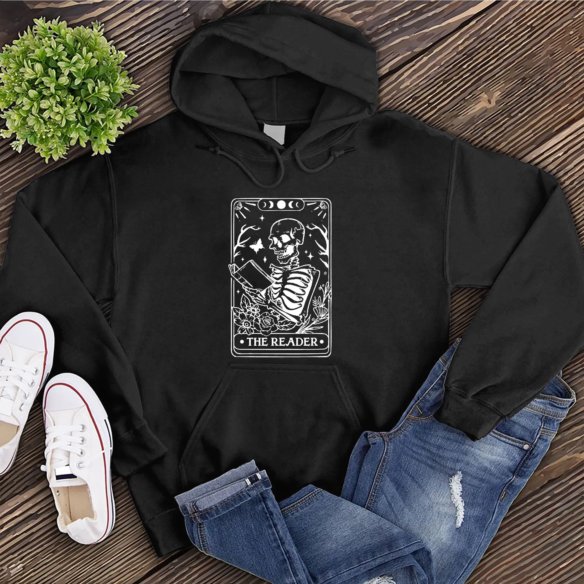 The Reader Tarot Card Hoodie