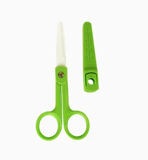 Totsafe Ceramic Food Scissors: Green