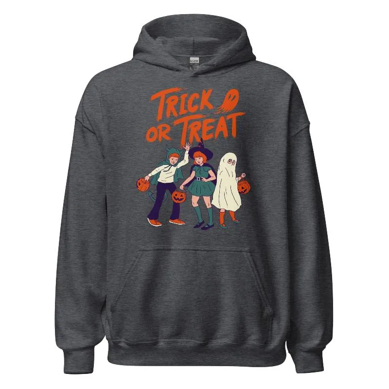 Trick Or Treat Vintage Halloween Hoodie