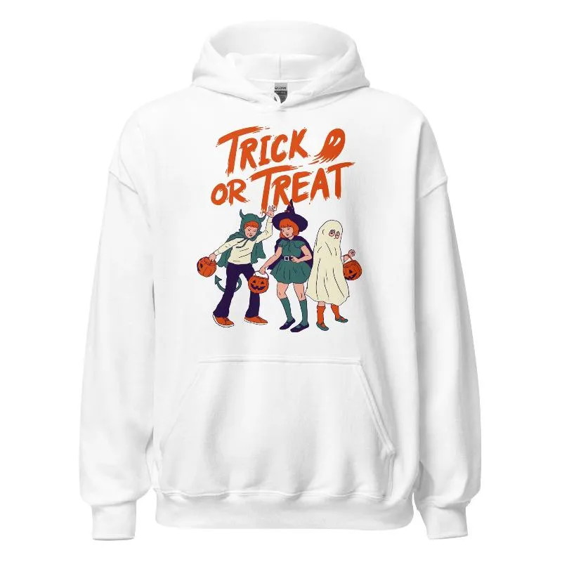 Trick Or Treat Vintage Halloween Hoodie
