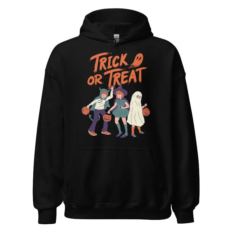 Trick Or Treat Vintage Halloween Hoodie