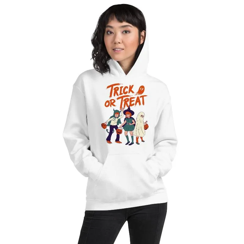 Trick Or Treat Vintage Halloween Hoodie