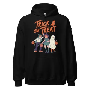 Trick Or Treat Vintage Halloween Hoodie